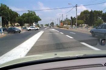What is the main problem a driver faces when he approaches an intersection?