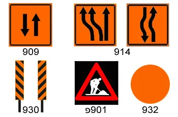 What do the following traffic signs have in common?