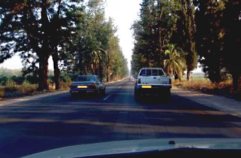 When you are overtaking another vehicle on a two-lane two-way roadway: