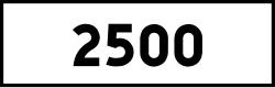 תמרור 630 – במרחק הנקוב במטרים, יחול האמור בתמרור שמעליו או בתוכו הוצב